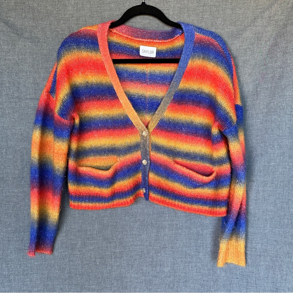SAYLOR Multi-colored Cardigan